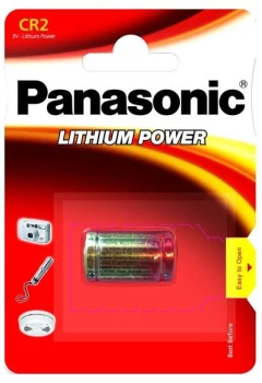 Bateria litowa Panasonic, CR2, 3V, 1 sztuka