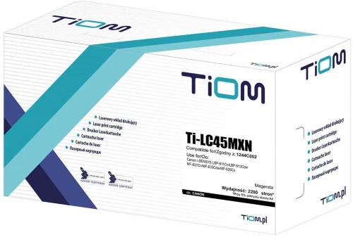 Toner Tiom Ti-LC45MXN (1244C002), 2200 stron, magenta (purpurowy)