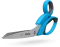 Nożyczki bezpieczne Martor Secumax 564, 21.8cm, niebieski