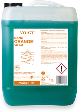 Środek do mycia podłóg Voigt Nano Orange VC241, pomarańczowy, 10l