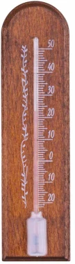 Termometr pokojowy Browin, zawieszany, 15x4cm, brązowy