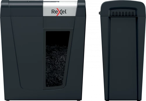 Niszczarka Rexel Secure MC4 Whisper- Shred, mikrościnek 2x15mm, 4 kartki,  P-5 DIN, czarno-srebrny