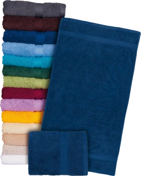 Ręcznik Reis T-soft, bawełna frotte, 50x90cm, 500g/m2, granatowy