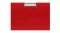 Podkład do pisania Biurfol (clipboard), A4, poziomy (klip po dłuższym boku), czerwony