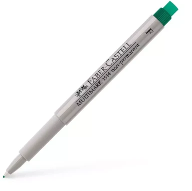 Foliopis Faber-Castell Multimark OHP, F, 0.6mm, zielony