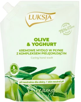 Mydło w płynie Luksja Olive, oliwkowy, zapas, 900ml (c)