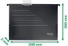 Teczka zawieszkowa kartonowa z rozciągliwymi bokami Leitz Alpha Recycle, A4, 348x260mm, 250g/m2, czarny