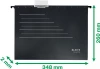 Teczka zawieszkowa kartonowa Leitz Alpha Recycle, A4, 348x260mm, 250g/m2, czarny
