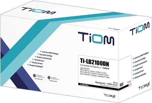 Bęben Tiom Ti-LB2100DN (DR2100), 12000 stron, black (czarny)