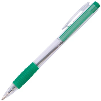 Długopis automatyczny Office Products, 0.7mm, zielony