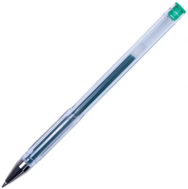 Długopis żelowy Office Products Classic, 0.5mm, zielony