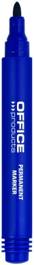 Marker permanentny Office Products, okrągła, 1-3mm, niebieski
