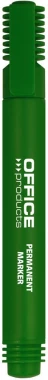 Marker permanentny Office Products, okrągła, 1-3mm, zielony