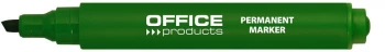 Marker permanentny Office Products, ścięta, 5mm, zielony