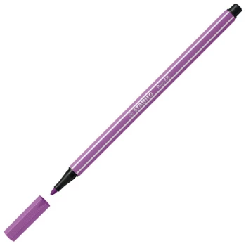 Pisak Stabilo Pen 68/62, okrągła, 1mm, szaro-fioletowy