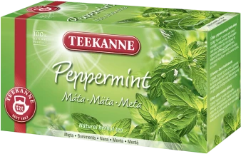 Herbata ziołowa w kopertach Teekanne, mięta, 20 sztuk x 1.5g