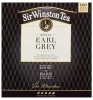 Herbata Earl Grey czarna aromatyzowana w torebkach Sir Winston Royal, 100 sztuk x 1.75g
