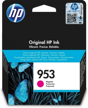 Tusz HP 953 (F6U13AE), 630 stron, magenta (purpurowy)