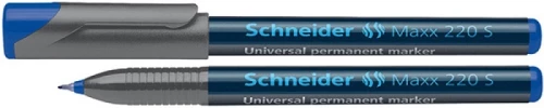 Foliopis permanentny Schneider Maxx 220, okrągła, S, 0.4 mm, niebieski
