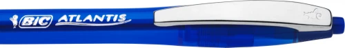 Długopis automatyczny Bic Atlantis Soft, 1mm, niebieski