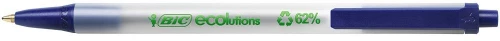 Długopis automatyczny Bic Ecolutions Clic Stic, 1mm, niebieski