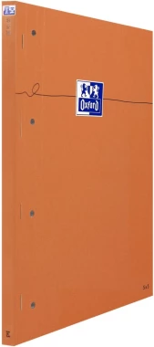 Blok biurowy w kratkę Oxford Everyday DB, A4+, 80 kartek, pomarańczowy