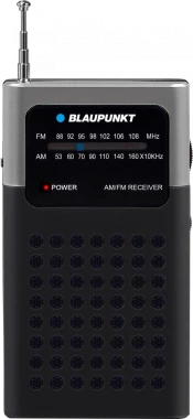 Radio kieszonkowe Blaupunkt PR4BK, z klipsem, czarny