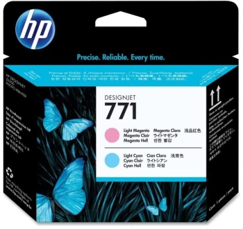Głowica drukująca HP 771 (CE019A), light cyan (jasny błękitny)/light magenta (jasny purpurowy)