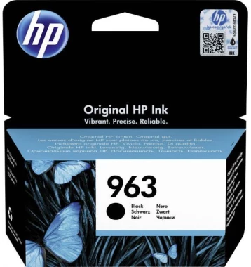 Tusz HP 963 (3JA26AE), 1000 stron, black (czarny)