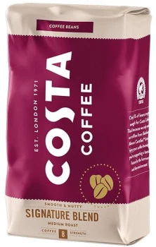 Kawa ziarnista Costa Coffee Signature Blend, medium roast, 1kg