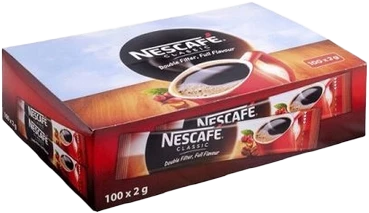 Kawa rozpuszczalna w saszetkach Nescafé Classic, 100 sztuk x 2g