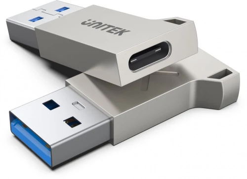 Adapter Unitek USB-A na USB-C 3.1 Gen1 A1034NI, szary