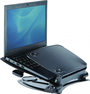 Podstawka pod laptopa Fellowes Professional Series, z USB, 341x400x58mm, czarny
