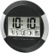 Zegar ścienny Hama DCF PP-245, 24.5cm, elektroniczny, czarny