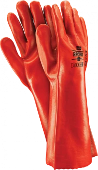 Rękawice powlekane Reis RPCV40 C, rozmiar 10, czerwony