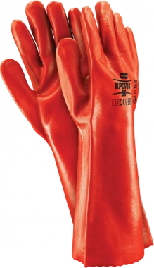 Rękawice powlekane Reis RPCV40 C, rozmiar 10, czerwony