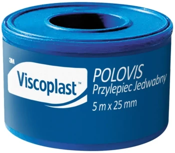 Plaster opatrunkowy Viscoplast Polovis, 2.5cmx5m, 1 rolka