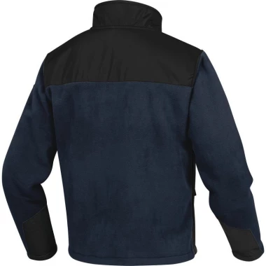 Bluza polarowa Delta Plus Brighton2, gramatura 420g, rozmiar XXXL, granatowo-czarny