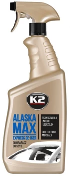 Odmrażacz do szyb K2 Alaska, z rozpylaczem, 700ml