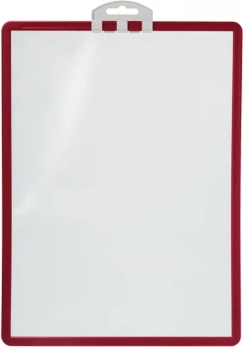 Tablica prezentacyjna Durable Infopanel, A4, 1 sztuka, czerwony