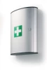 Apteczka ścienna Durable First Aid Box L, 400x302x118mm, z wyposażeniem, srebrny