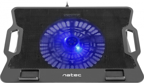 Podstawa pod laptopa Natec Dipper NPL-1067, chłodząca, 377x267x33mm, czarny