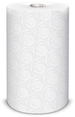 Ręcznik papierowy Velvet Boost, 3-warstwowy, w roli, 1 rolka, biały