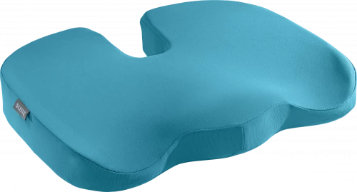 Ortopedyczna poduszka na krzesło Leitz Ergo Cosy, 355x75x455mm, niebieski