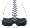 Ortopedyczna poduszka na krzesło Leitz Ergo Cosy, 355x75x455mm, szary