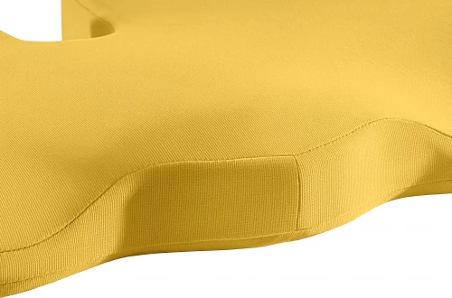 Ortopedyczna poduszka na krzesło Leitz Ergo Cosy, 355x75x455mm, żółty