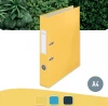 Segregator Leitz 180°Cosy Soft Touch,  A4, szerokość grzbietu 50mm, do 350 kartek, żółty