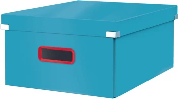 Pudełko do przechowywania Leitz Click&Store Cosy, duże, 369x200x482mm, niebieski