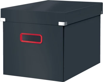 Pudełko do przechowywania Leitz Click&Store Cosy, duże, rozmiar L (320x310x360mm), szary