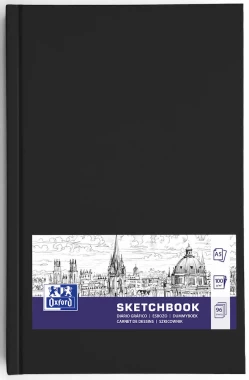Szkicownik Oxford Sketchbook, A5, 96 kartek, ecru